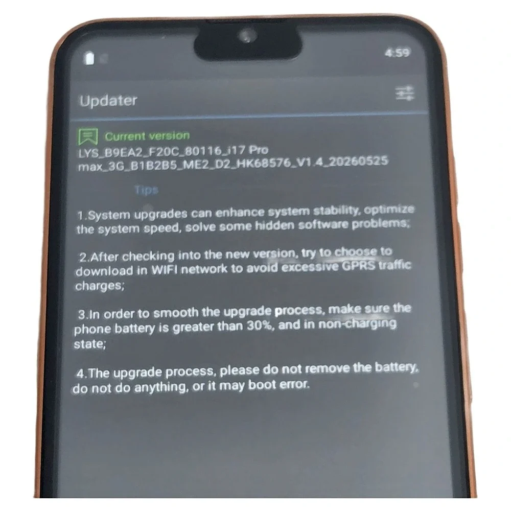 Unbranded android smartphone